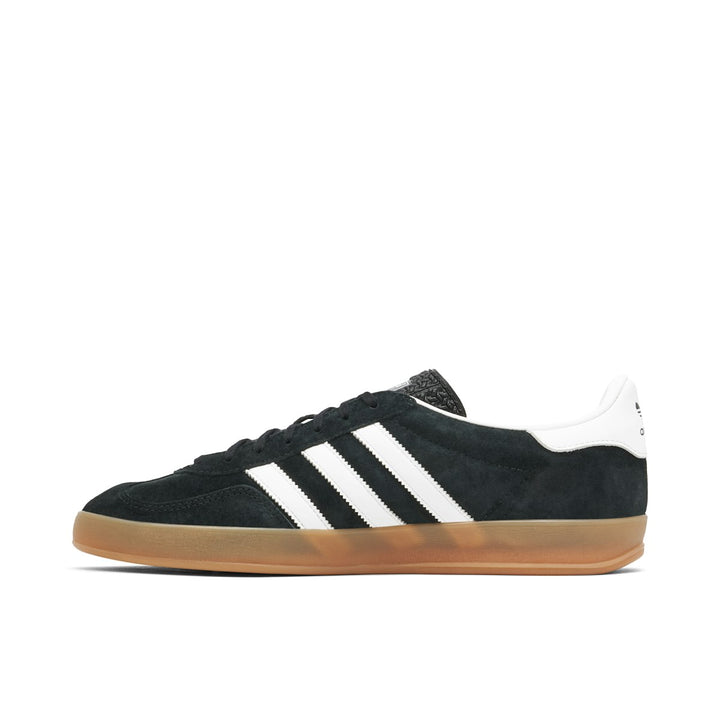 ADIDAS GAZELLE INDOOR BLACK WHITE GUM