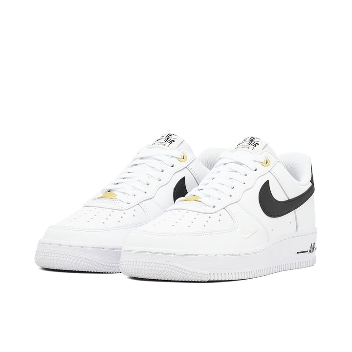 NIKE AIR FORCE 1 40TH ANNIVERSARY WHITE BLACK