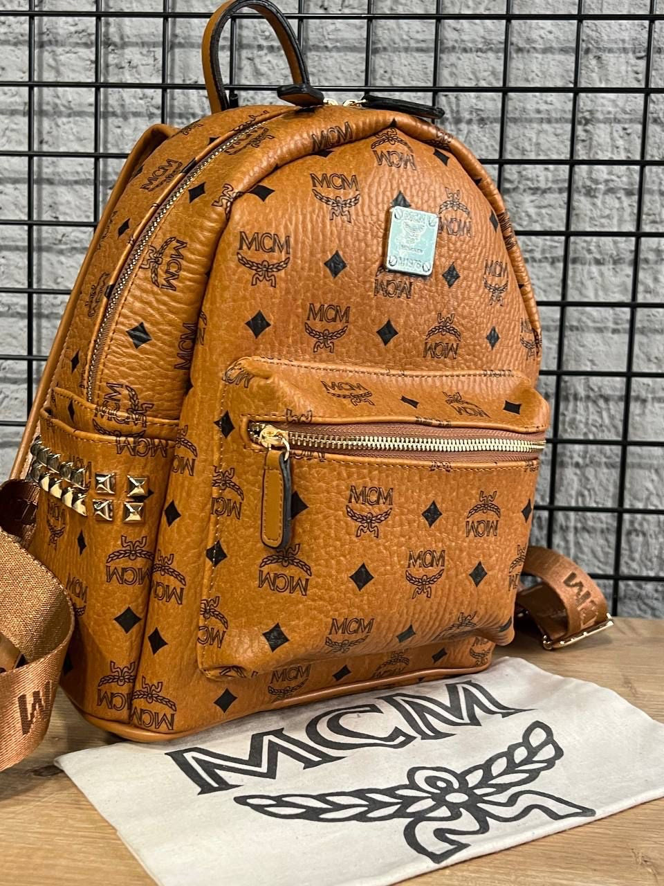 MCM Stark Side Studs Backpack