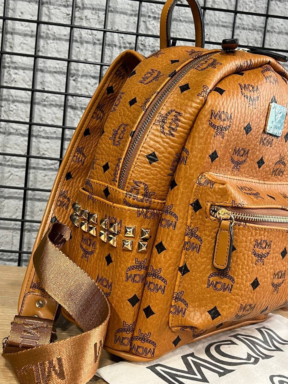 MCM Stark Side Studs Backpack