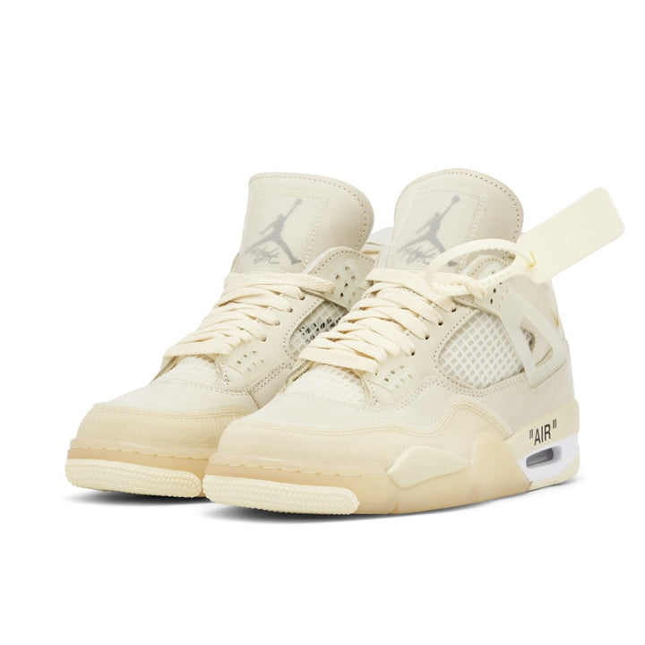 OFF- WHITE™ X NIKE AIR JORDAN 4 "SAIL"