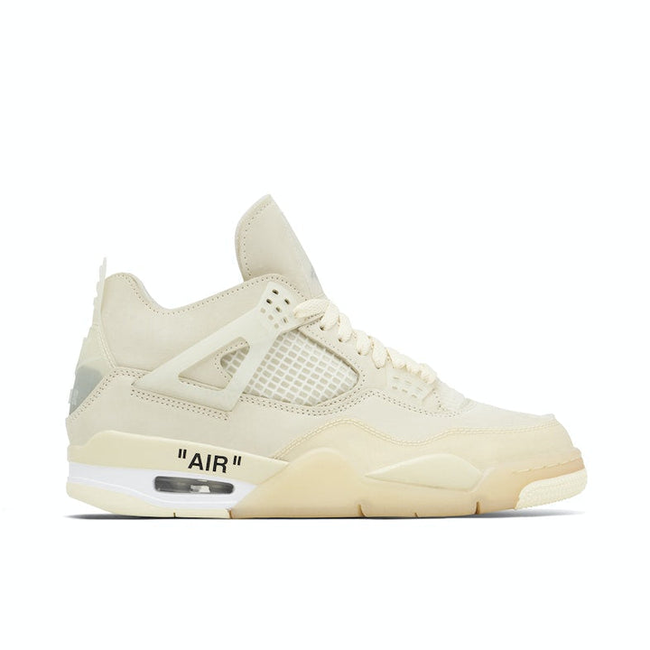 OFF- WHITE™ X NIKE AIR JORDAN 4 "SAIL"