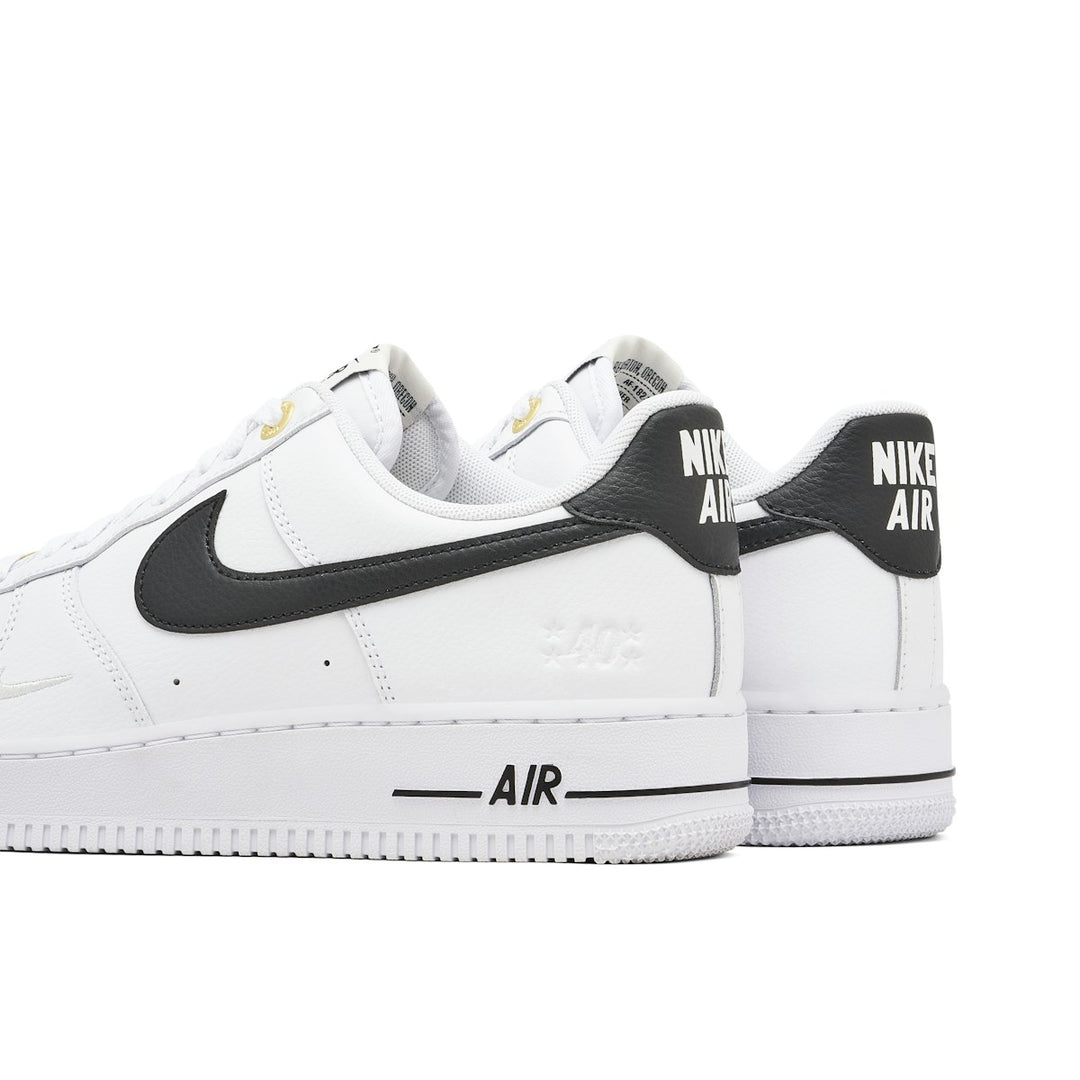 NIKE AIR FORCE 1 40TH ANNIVERSARY WHITE BLACK