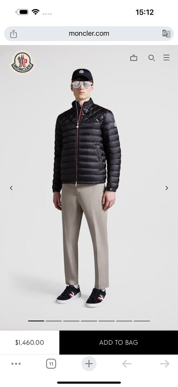 Moncler Benamou Short Down Jacket