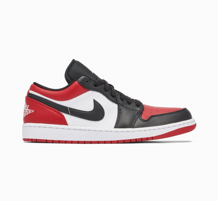 AIR JORDAN 1 LOW BRED TOE