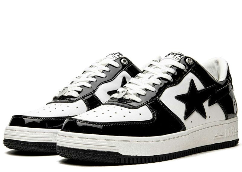 A BATHING APE BAPE STA LOW BLACK