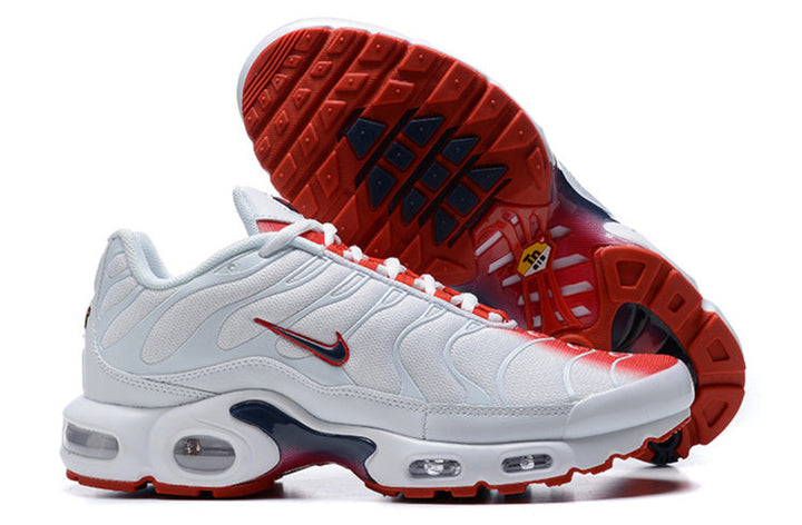 Air Plus TN White-Midnight Navy-University Red