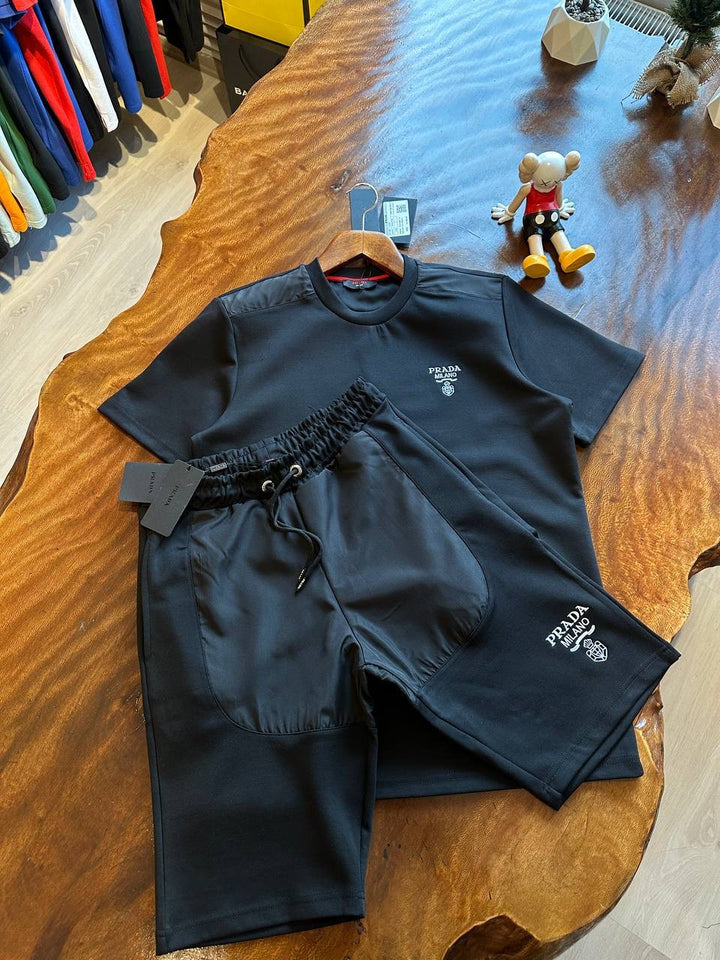 Prada Milano T-Shirt and Short Set