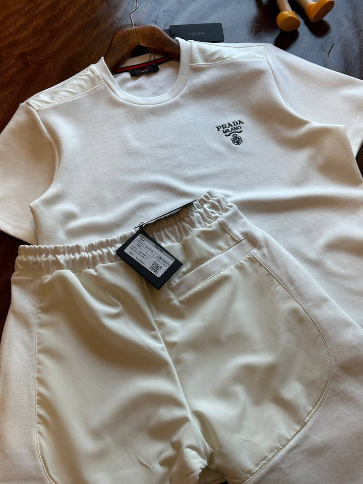 Prada Milano T-Shirt and Short Set