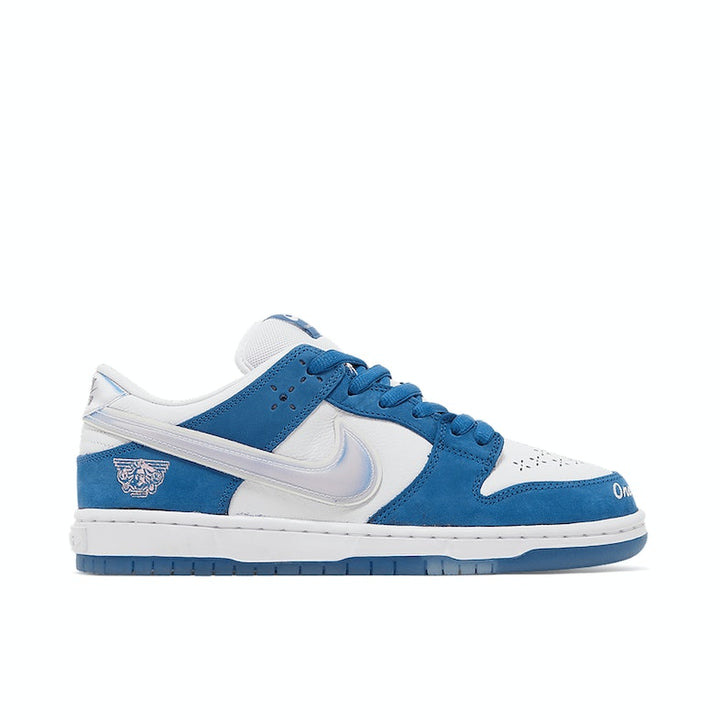 NIKE SB DUNK LOW X BORN X RAISED WHITE BLUE