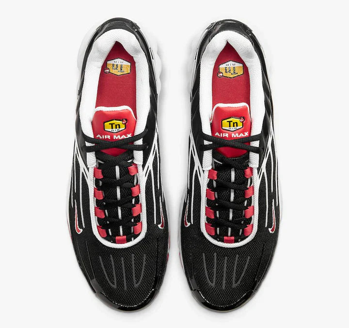 NIKE TN AIR MAX PLUS 3 BLACK FIRE RED